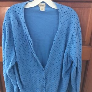 Tunic length cardigan